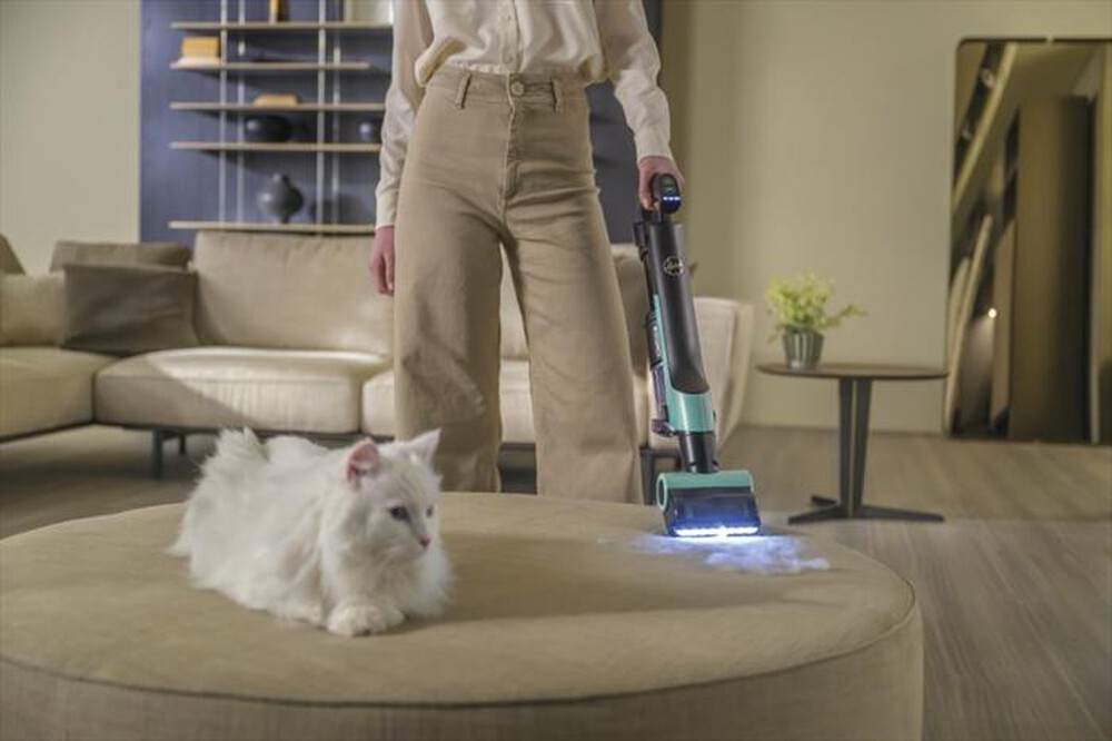 "HOOVER - Aspirapolvere ricaricabile HF201P 011-Blu"