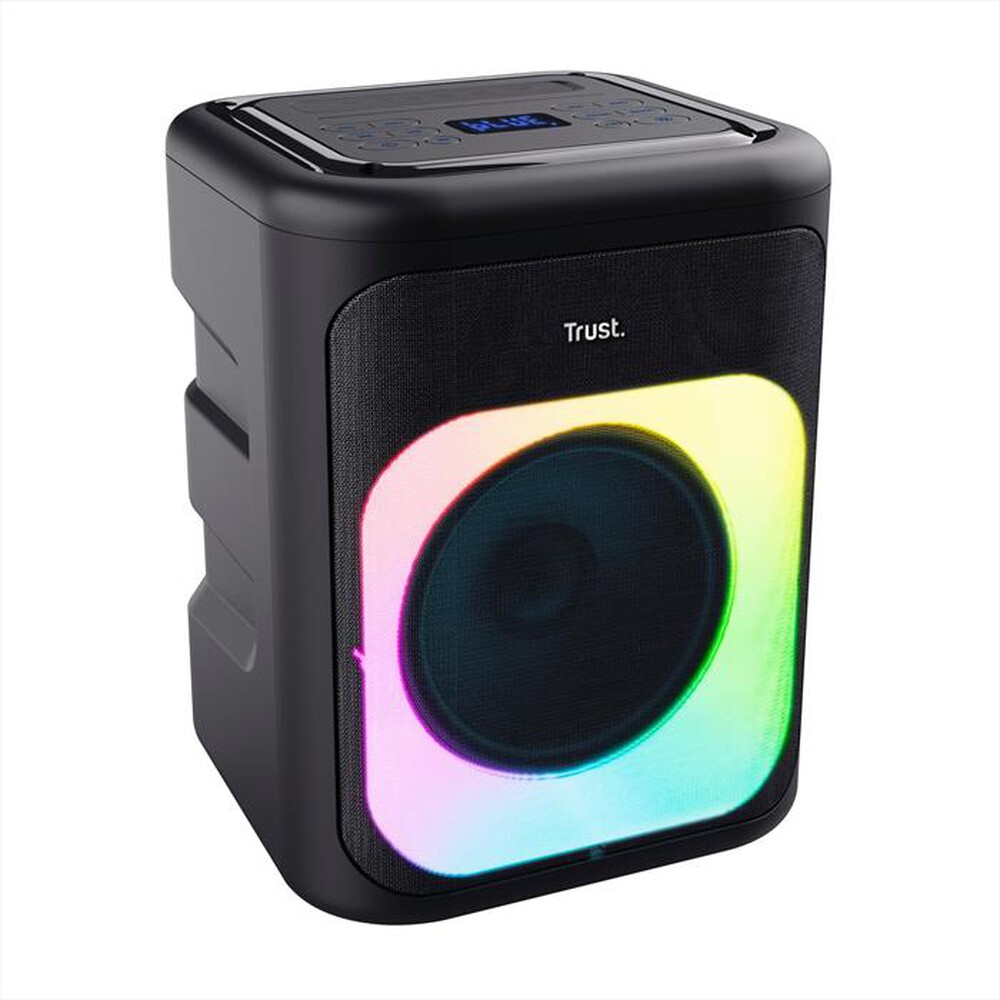 "TRUST - AZURA WIRELESS PARTY SPEAKER-Black/RGB"