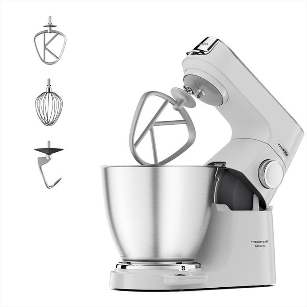 KENWOOD. - Planetaria Titanium Chef Baker XL KVL65.001WH-Bianco