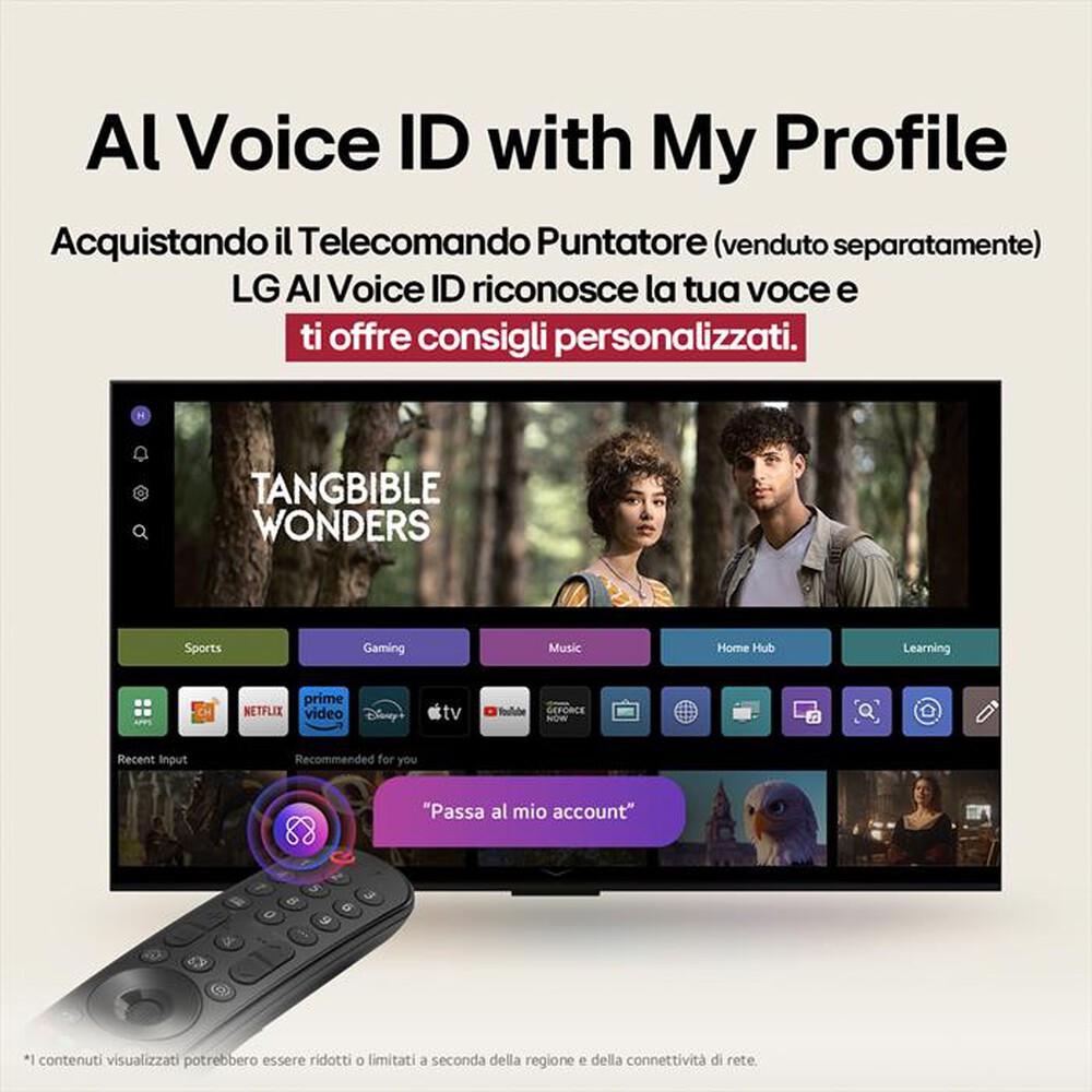 "LG - Smart TV LED UHD 4K  50\" 50UA75006LA-Nero"