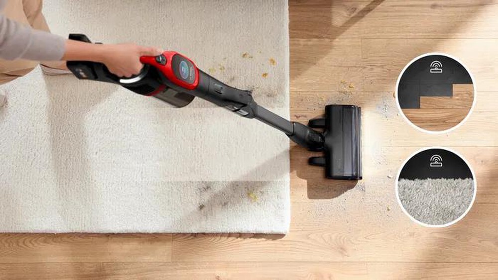 "BOSCH - Aspirapolvere ricaricabile BCS1041PET-Black,Red"