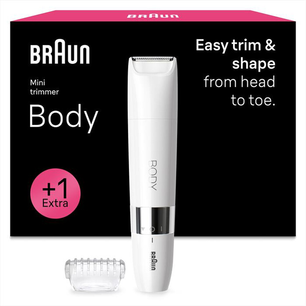 Immagine del prodotto BRAUN - Mini rifinitore corpo BS1000-Bianco