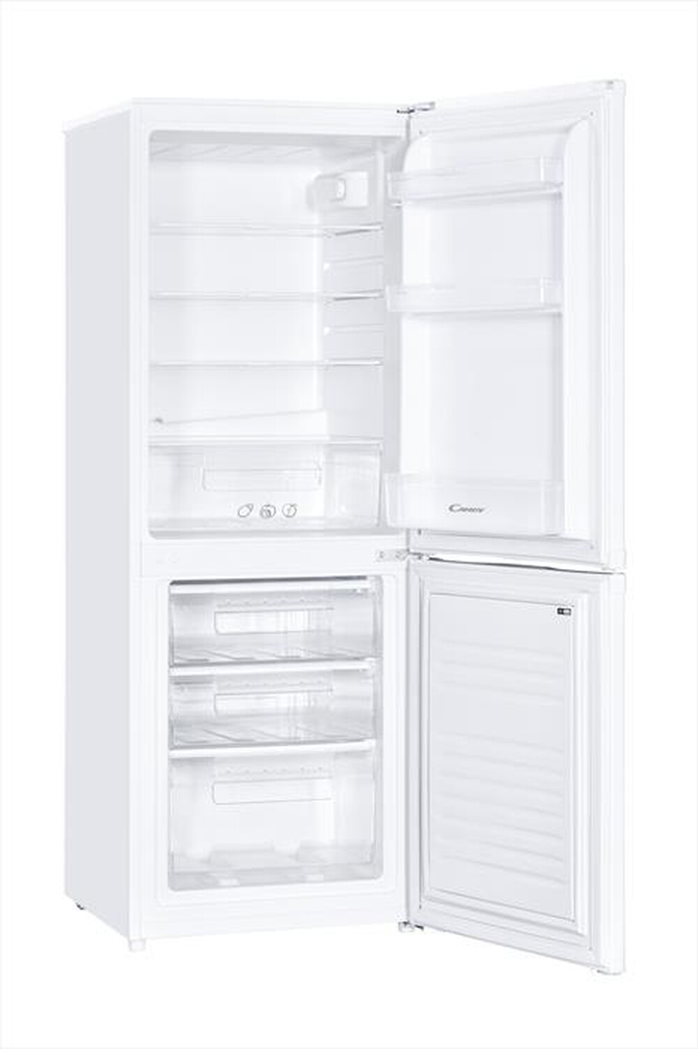 "CANDY - Frigorifero combinato CHCS 514FW Classe F-Bianco"