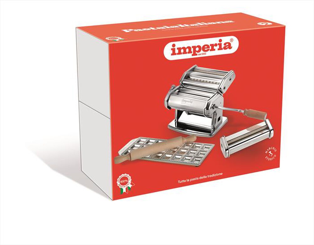 "IMPERIA - Set per pasta fresca PASTAIA ITALIANA-silver"