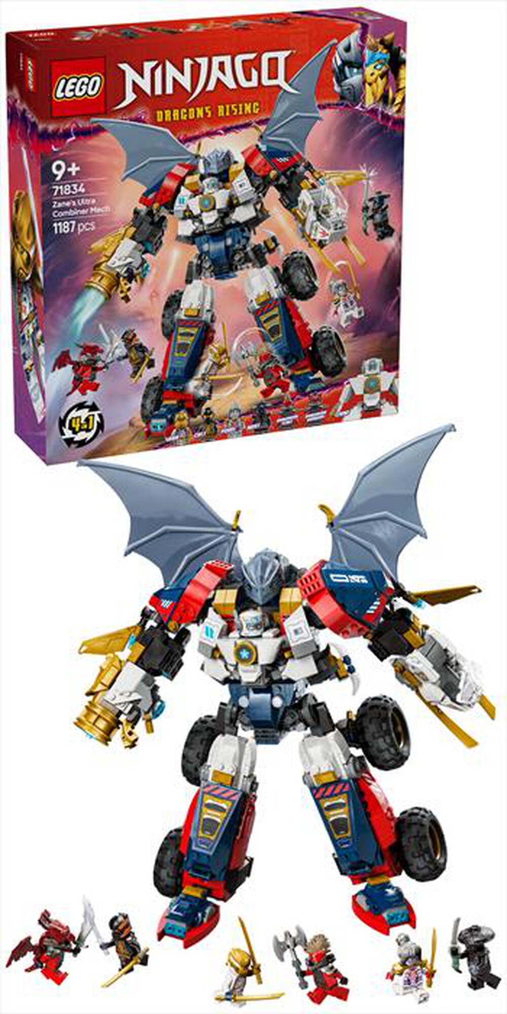 Immagine del prodotto LEGO - NINJAGO Mech Ultra Combinatore di Zane 71834