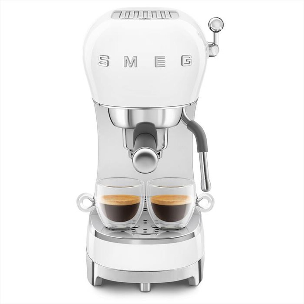 "SMEG - Macchina da Caffè Espresso 50's Style ECF02WHEU-Bianco"