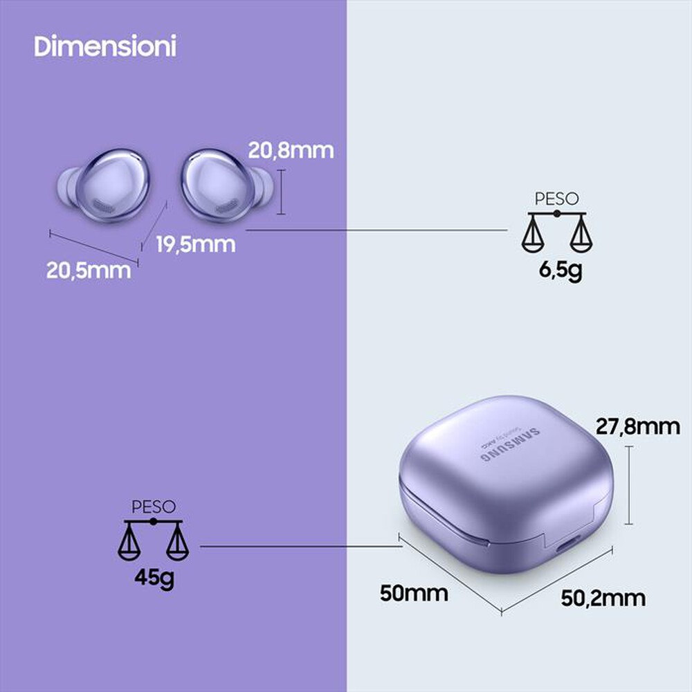 "SAMSUNG - GALAXY BUDS PRO-Violet"