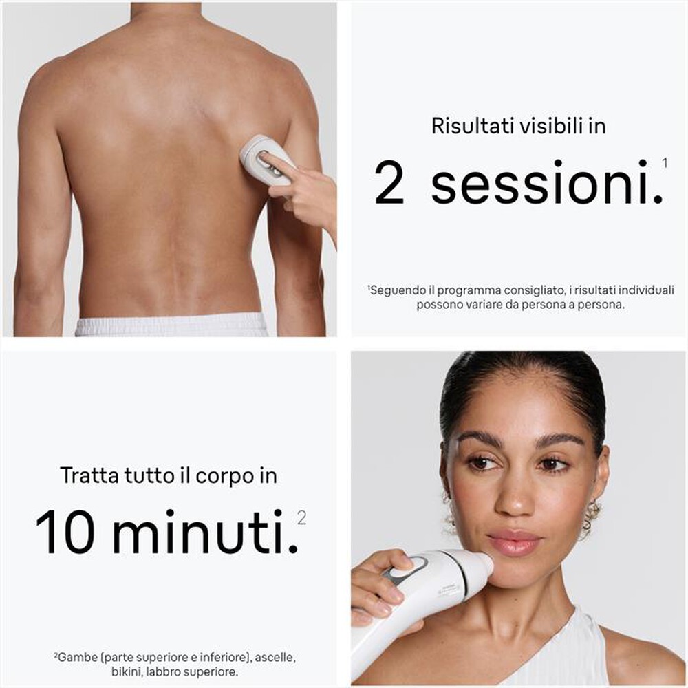 Immagine del prodotto BRAUN - Epilatore a luce pulsata IPL PL5234 BOX EURO-BIANCO