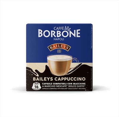 CAFFE BORBONE - 16 capsule DGBAILEYS4X16 gusto Cappuccino Baileys-Multicolore