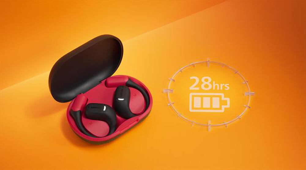 "PHILIPS - Auricolari con archetto TAA6709BK/00-Black"