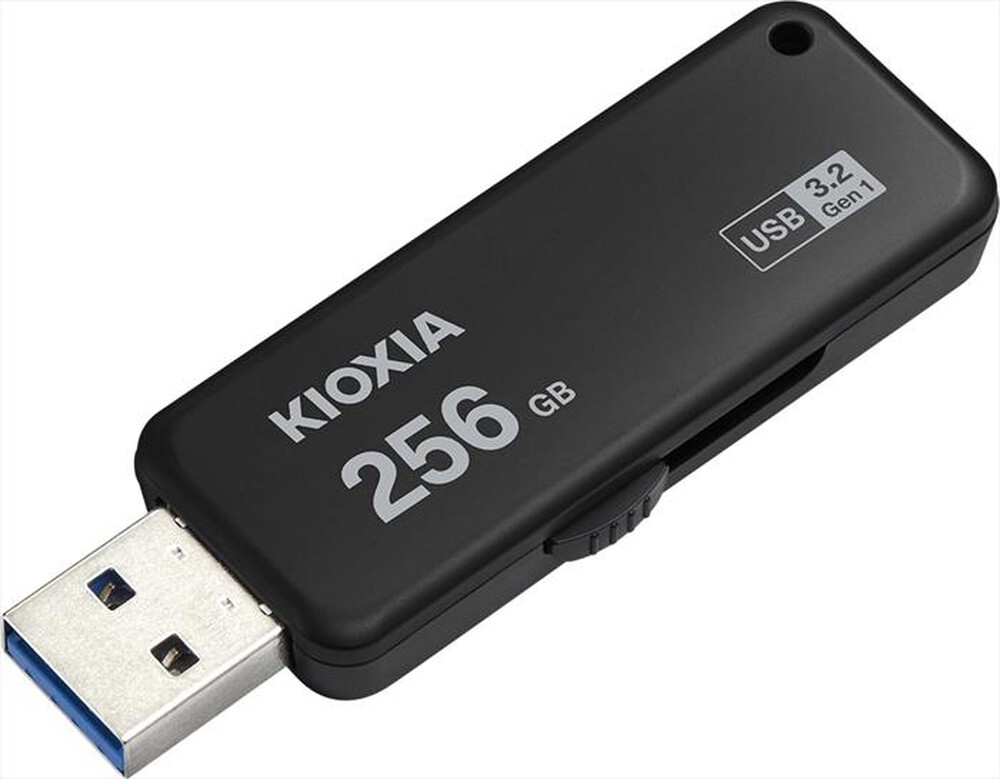 "KIOXIA - CHIAVETTA USB U365 YAMABIKO 3.0 256GB - Nero"