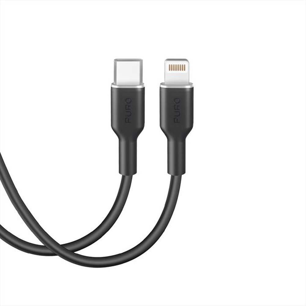 Immagine del prodotto PURO - Cavo ICON da USB-C a Lightning PUCAPLTUSBCICONBLK-Nero