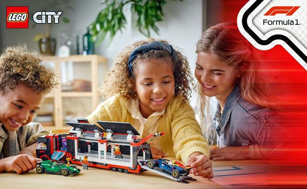 Immagine del prodotto LEGO - CITY Autotrasportatore con RB20 e AMR24 F1 60445