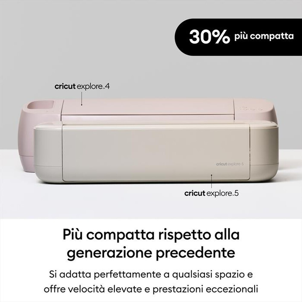 Immagine del prodotto CRICUT - Macchina da taglio EXPLORE 5 CREAM EMEA