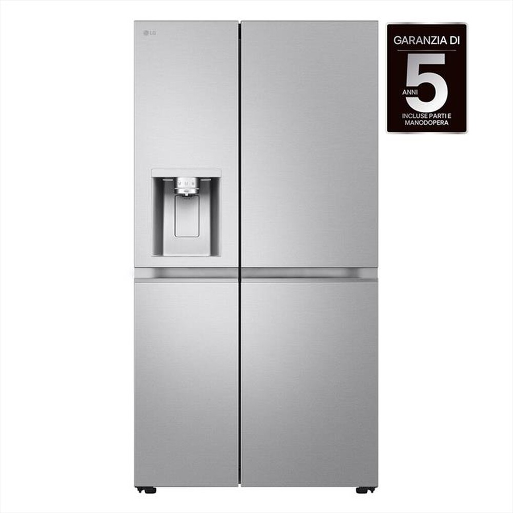 "LG - Frigorifero side by side GSLE91MBAC Classe C 628L-Metal Sorbet"