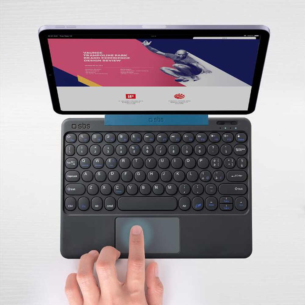 "SBS - Universal Bluetooth Keyboard TAUNITOUCHKEYBOARDS-Nero"