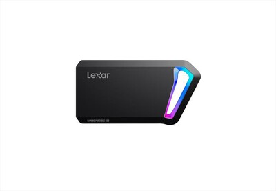 LEXAR - Hard Disk Esterno 512GB SSD BLAZE SL660-Black