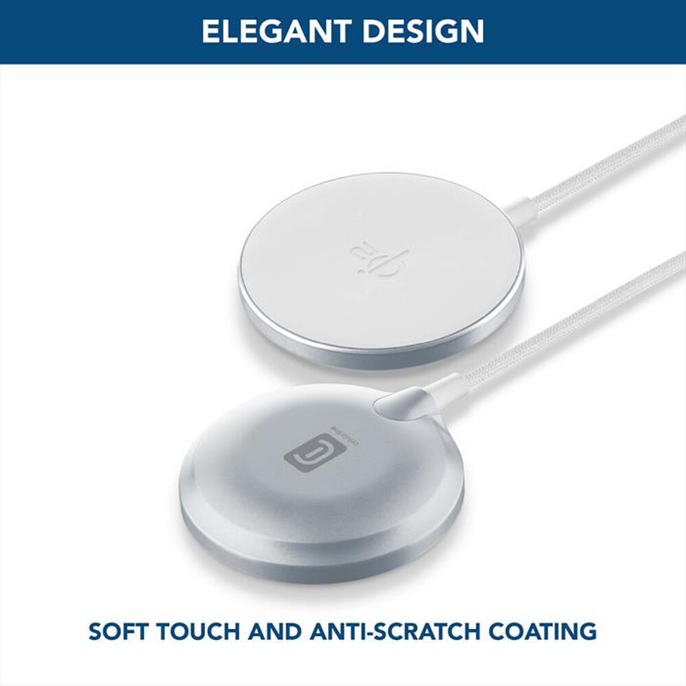 Immagine del prodotto CELLULARLINE - MAG QI2 WIRELESS CHARGING PAD-Bianco