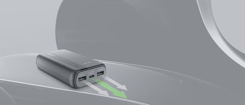 Immagine del prodotto CELLULARLINE - Powerbank ESSENTIAL 10000-Grigio