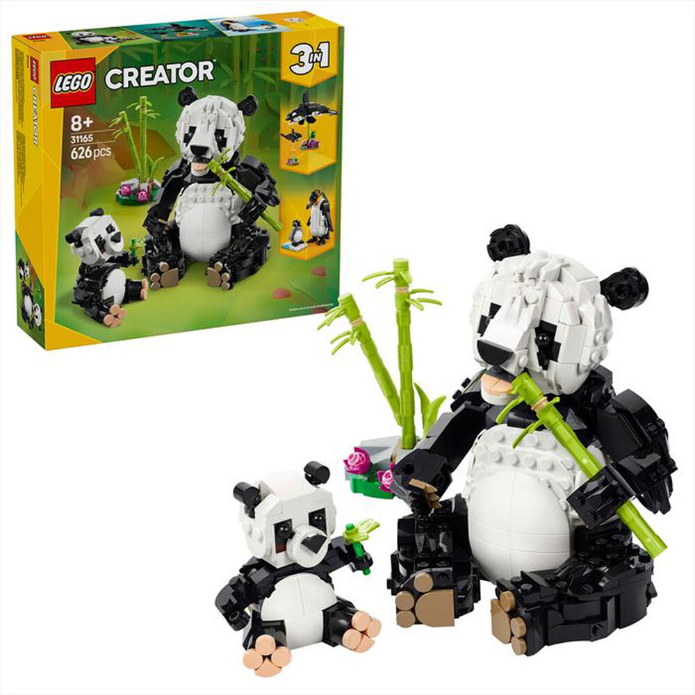 Immagine del prodotto LEGO - CREATOR Animali selvatici: famiglia di panda 31165