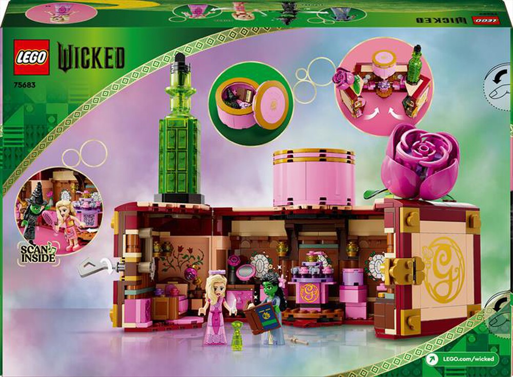 "LEGO - WICKED Il dormitorio di Glinda ed Elphaba - 75683"