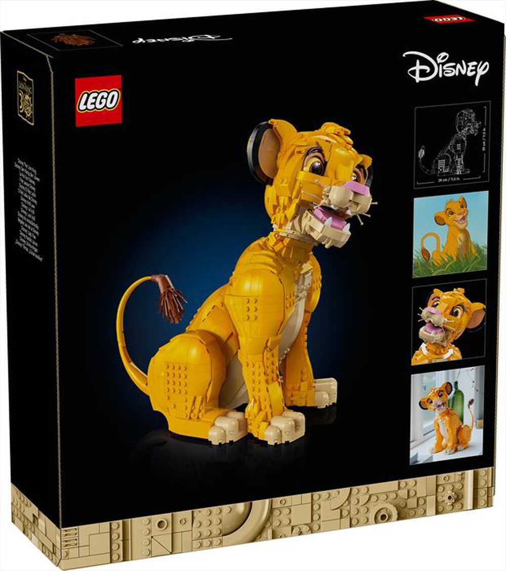 Immagine del prodotto LEGO - DISNEY CLASSIC Giovane Simba, Re Leone 43247