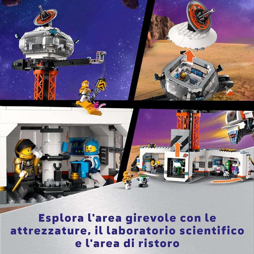 Immagine del prodotto LEGO - CITY BASE spaziale e piattaforma di lancio 60434