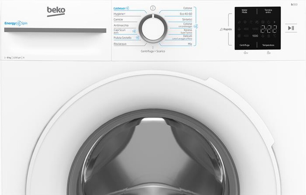 Immagine del prodotto BEKO - Lavatrice BMWU3821W 8Kg Classe A-Bianco