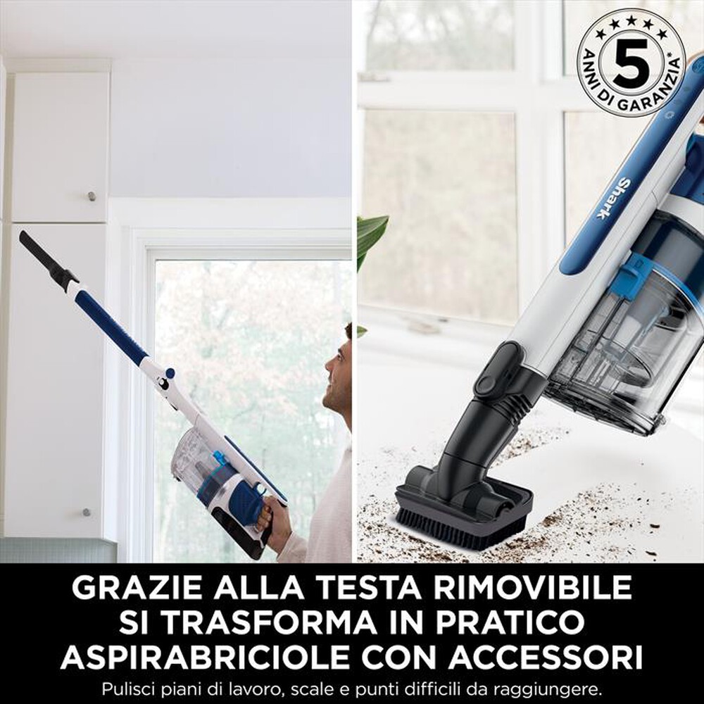 Immagine del prodotto SHARK - Scopa elettrica CORDLESS STICK VACUUM POWERPRO-Bianco / Blu