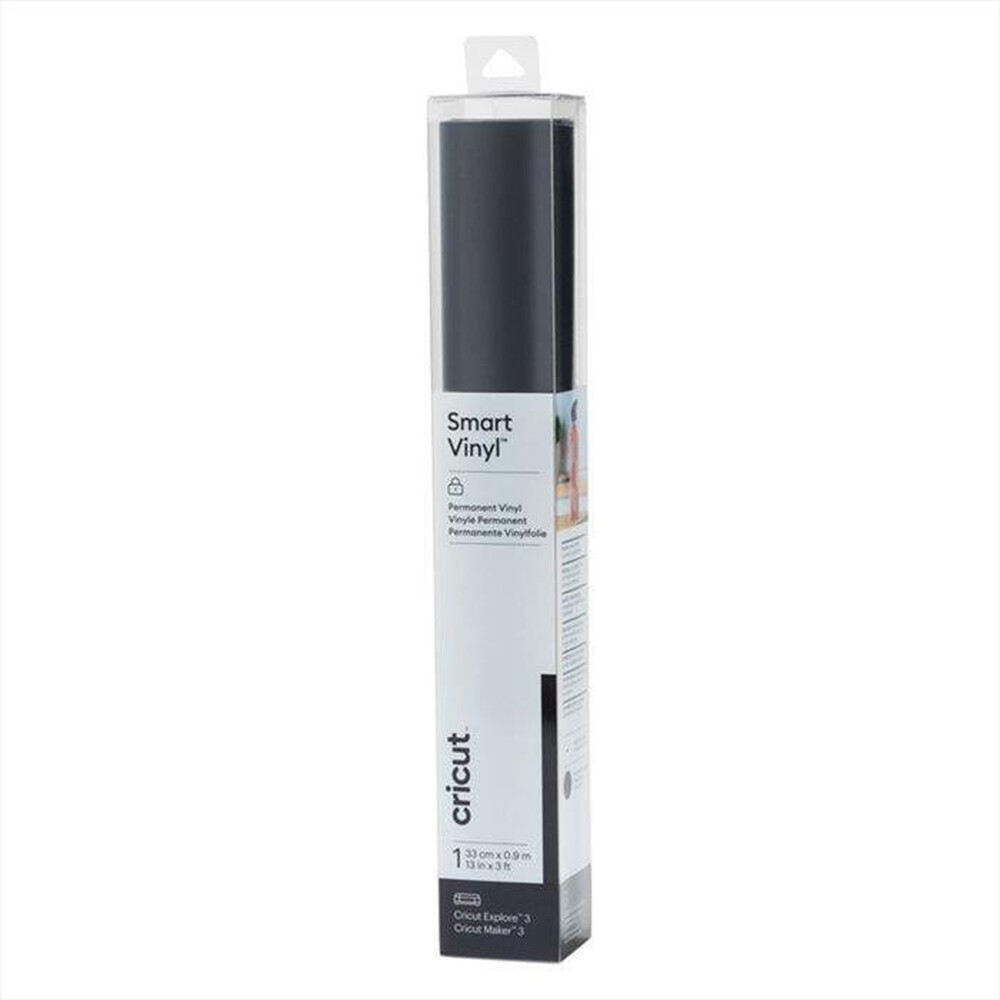"CRICUT - SMART VINILE PERMANENTE - 1 FOGLIO-Black"