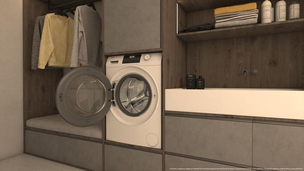 "HAIER - Lavatrice HW100BP14929AS 10 Kg Classe A-White"