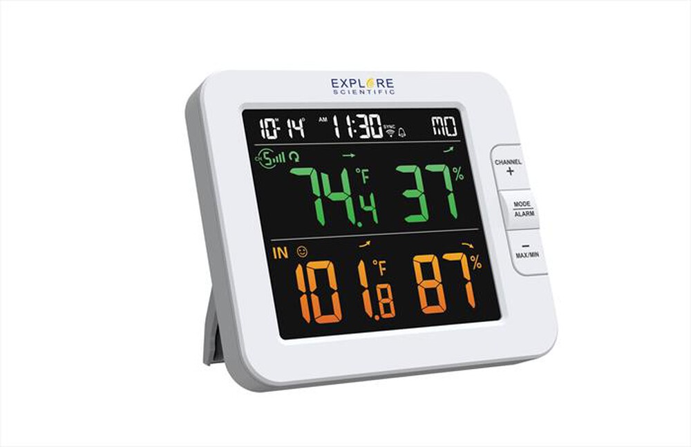 "EXPLORE SCIENTIFIC - WSH4102 STAZIONE METEOROLOGICA INTELLIGENTE-White"