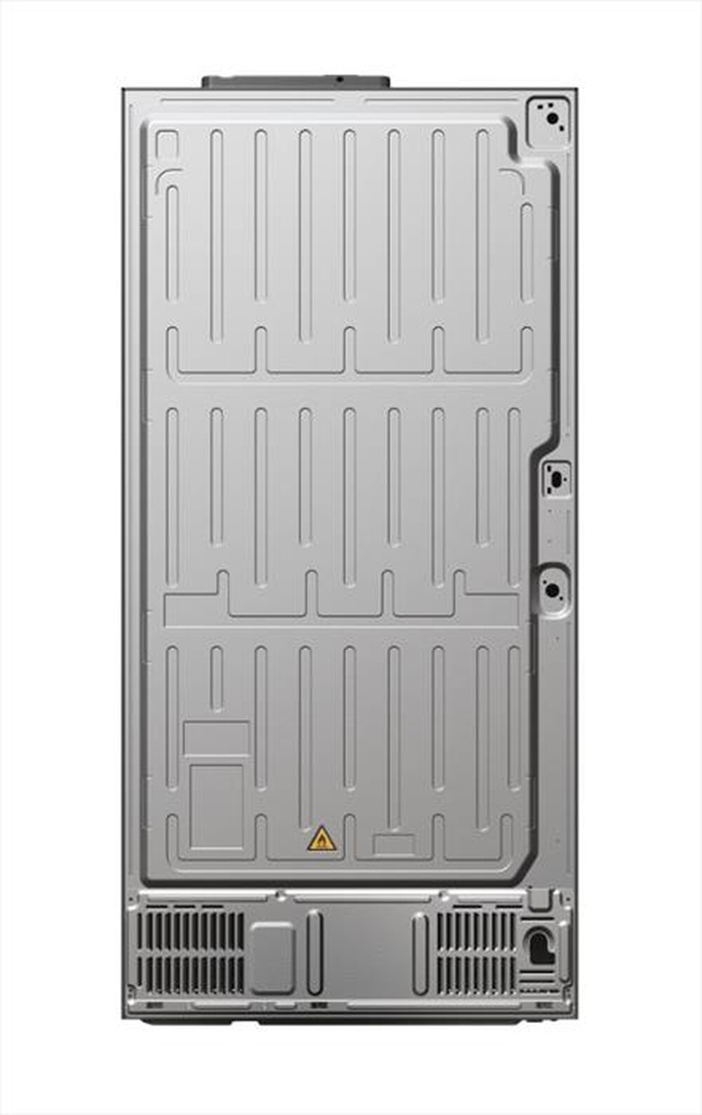 "HAIER - Frigorifero side by side HCR5919ENMP ClasseE 582lt-Platino, Acciaio inossidabile"