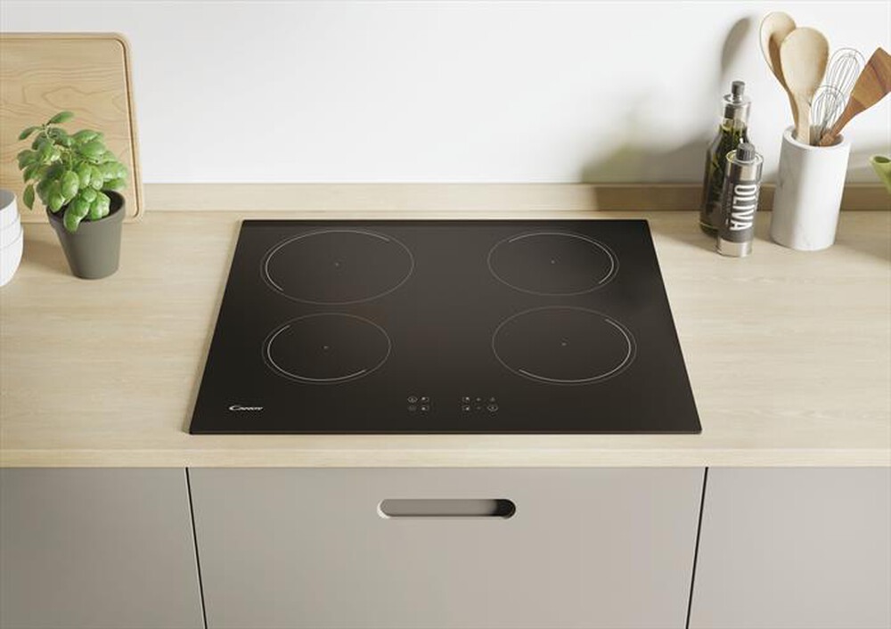 "CANDY - Piano cottura elettrico KRCDJ642 59 cm-Nero"