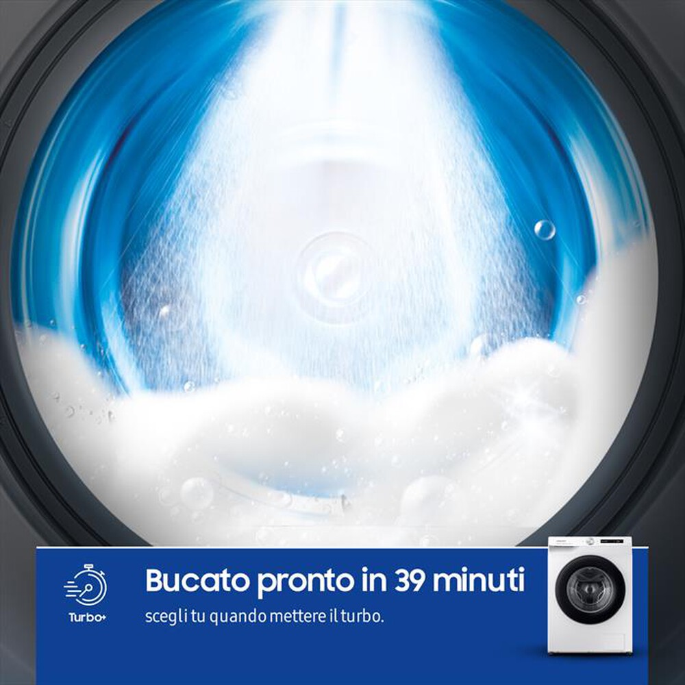 "SAMSUNG - Lavatrice WW70AG6S28AWS3 7Kg Classe D-bianco"