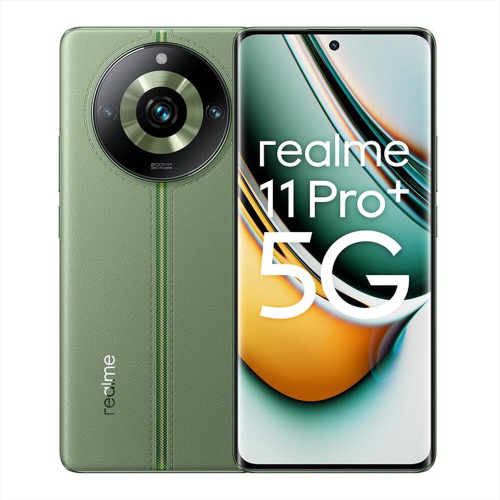 "REALME - Smartphone REALME 11 PRO+ 5G 512GB 12GB GLOBAL+NF-Oasis Green"