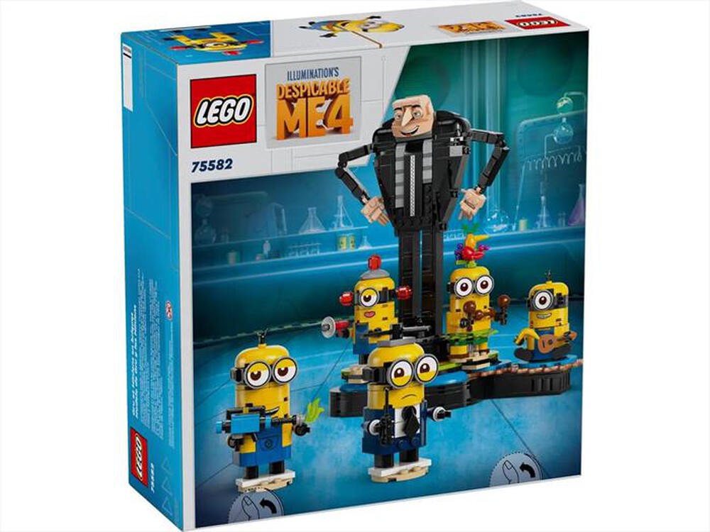 "LEGO - Gru e Minions in mattoncini - 75582-Multicolore"