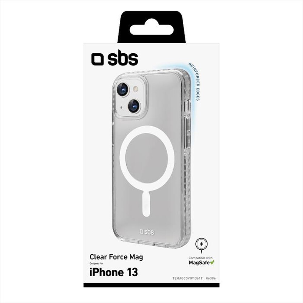 "SBS - Cover iPhone 13 TEMAGCOVIP1361T-Trasparente"