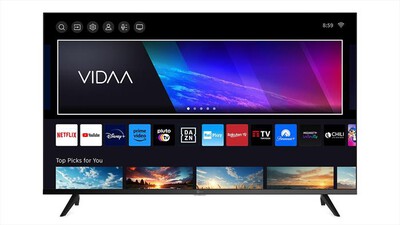 TELESYSTEM - Smart TV Q-LED UHD 4K 43" TS43 LXQLED SMV14-BLACK