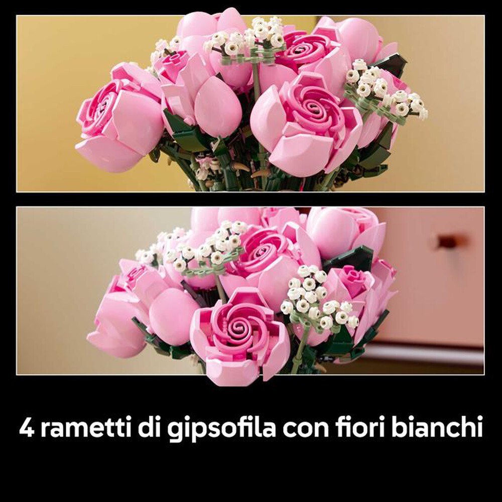 Immagine del prodotto LEGO - BOTANICALS Bouquet di rose rosa 10374