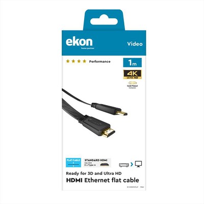 SBS - ECVHDMI10FLAT-Nero