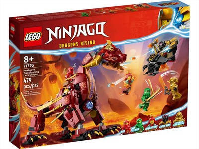 LEGO - NINJAGO Dragone di Lava Transformer Heatwave-71793