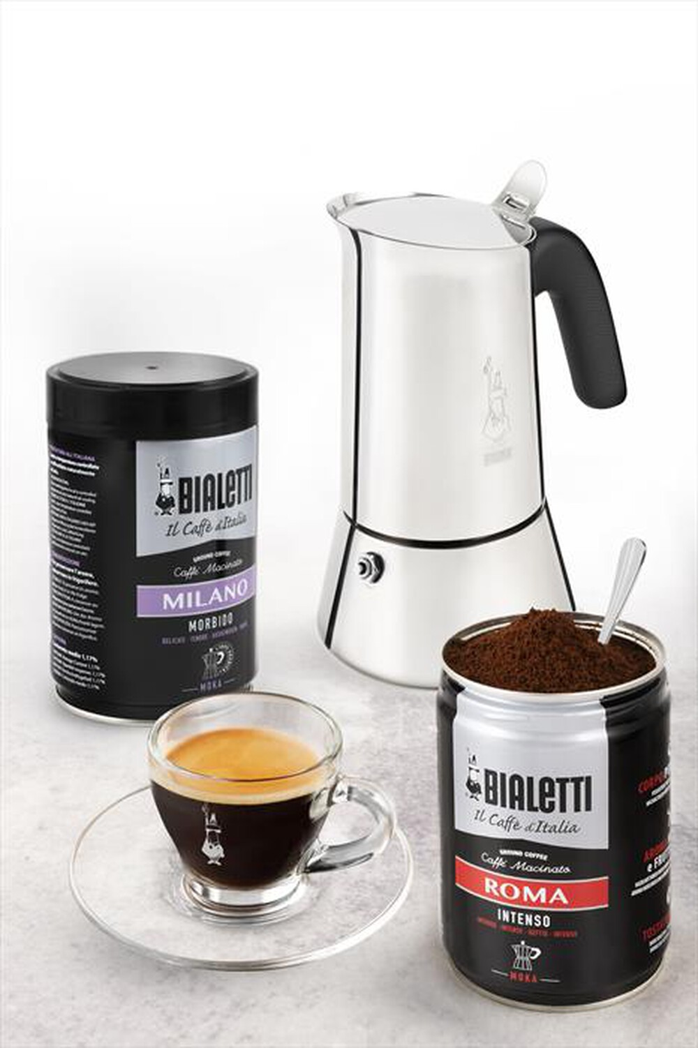 "BIALETTI - Moka 2 tazze 0007252/CNNP-Inox"