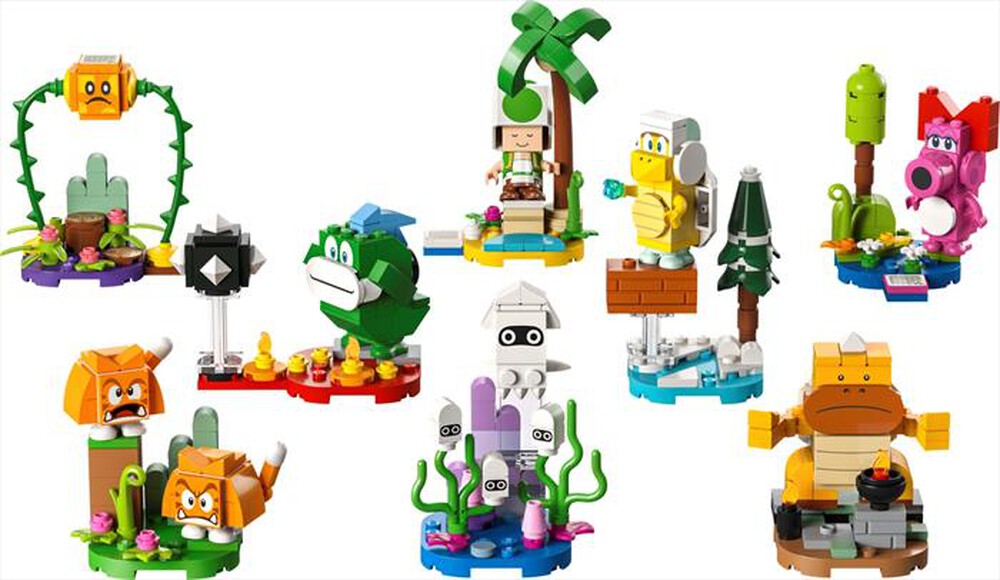 "LEGO - PACK PERSONAGGI SUPER MARIO SERIE 6 - 71413-Multicolore"