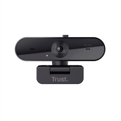 TRUST - TW-250 QHD WEBCAM ECO-Black,  TRUST - TW-250 QHD WEBCAM ECO-Black