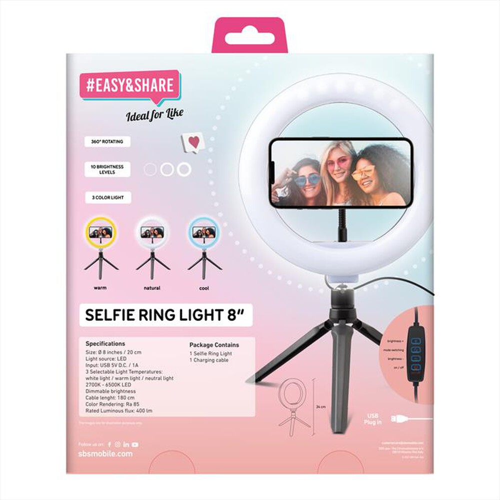 Immagine del prodotto SBS - TESELFIERINGCLIP-Bianco