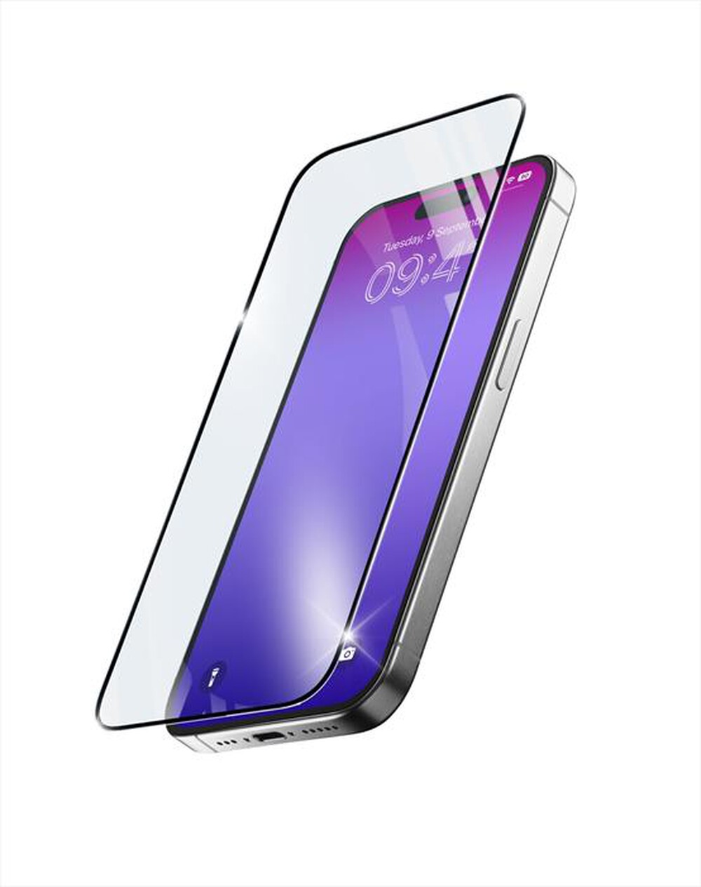 Immagine del prodotto CELLULARLINE - FORTIFIED XTREME GLASS per iPhone 17 Pro Max-Trasparente