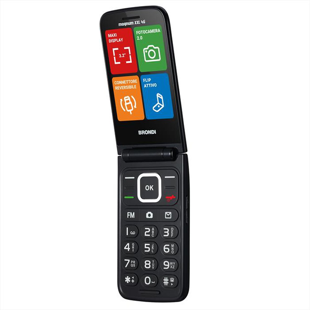 Immagine del prodotto BRONDI - Cellulare MAGNUM XXL 4G-GUNMETAL GREY
