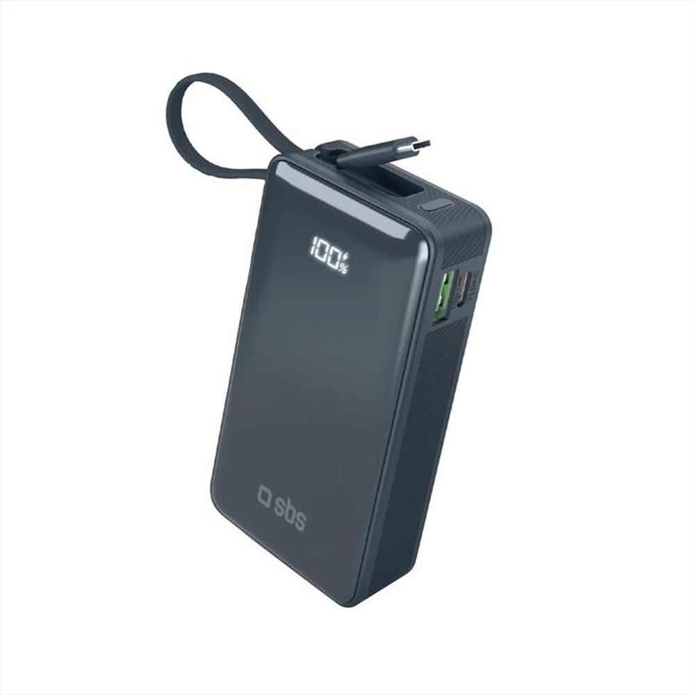 "SBS - Powerbanks TTBB10000LCDTCPD20B-blu"