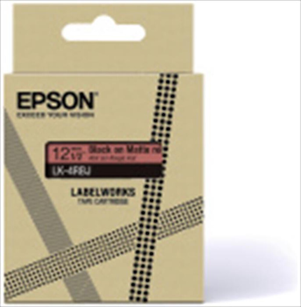 Immagine del prodotto EPSON - NASTRO LABEL WORKS SISTEMI PER ETICHETTE-RED/BLACK